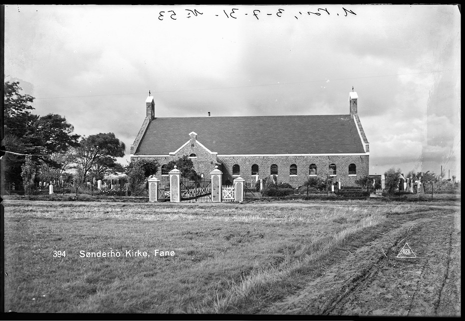 Sønderho Kirke fotograferet 1931