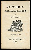 Titelbladet til L&aelig;sefrugter fra 1824