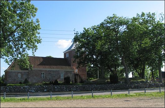 Sj&oslash;rslev Kirke set fra nord
