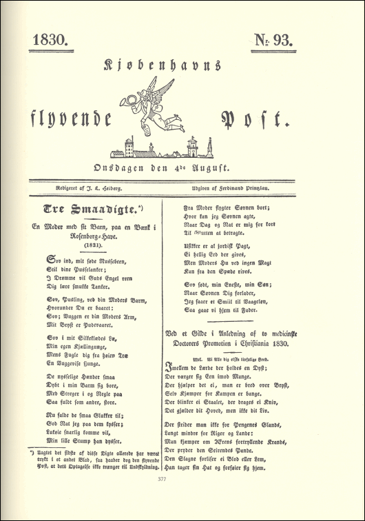 Kj&oslash;benhavns Flyvende Post 1830