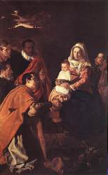 Velazquez' Hyrdernes tilbedelse (1619)