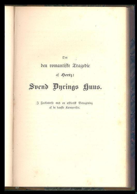Anmeldelsen af Svend Dyrings Hus