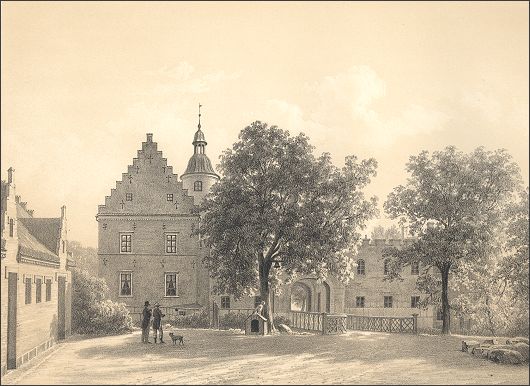Litografi af Broholm
