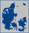Danmarkskort med Hvidkilde