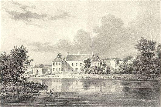 Litografi af Lykkesholm