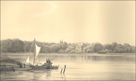 Litografi af Nys&oslash;