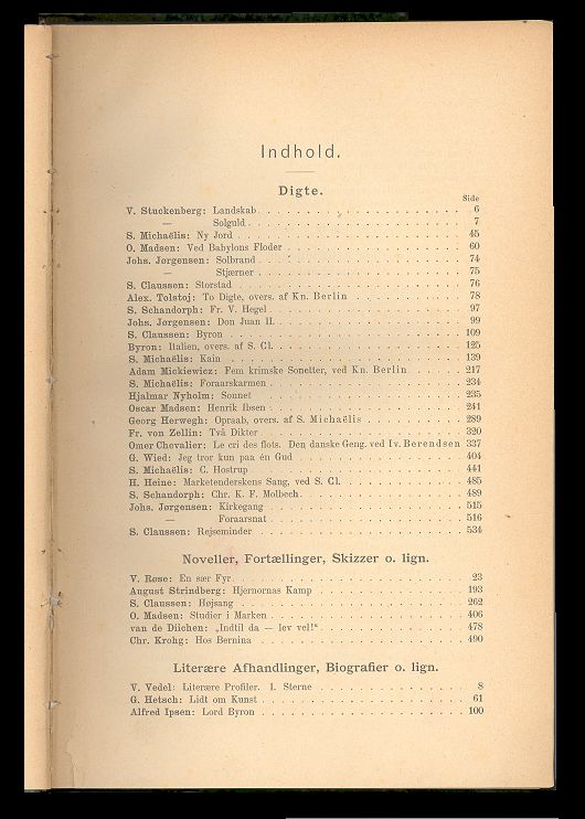 Indholdsfortegnelse 1
