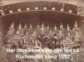 Haderslev Musikkorps spiller Souvenir di Fanö