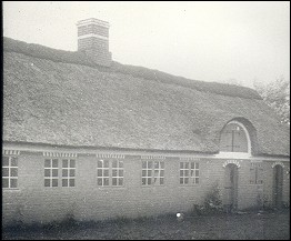 Snderhohuset fotograferet formentlig ret kort tid efter dets genopfrelse. Foto: Johannes Lund Jacobsen