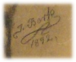 Johannes Borks signatur