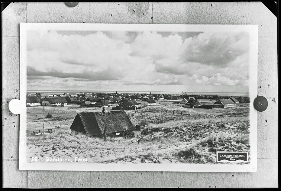 Udsigt over Sønderho fra Bavnebakken 1931