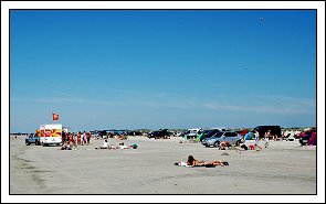 Stranden i juli 2005